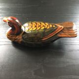 Lacquered wood duck box