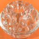 Table center Pique glass flowers Base Etain of the Manor 70s