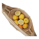 Vintage wicker fruit basket