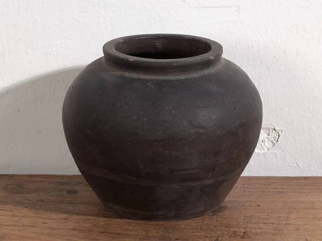 Ancient Chinese vase in ceramic (c.1900) #7