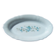 Dish/large butter dish arcopal service veronica forget-me-not