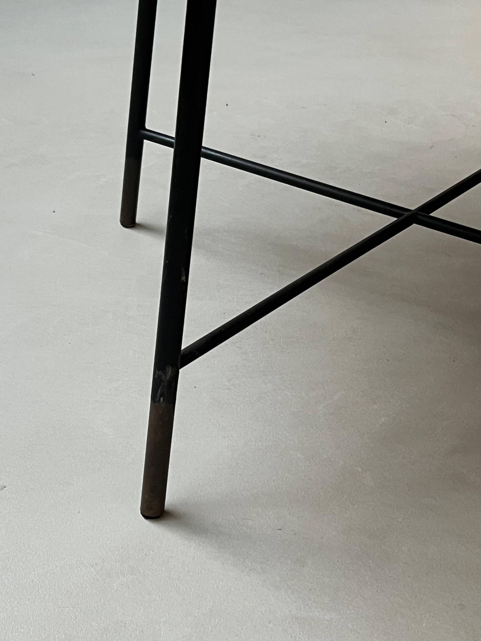 Coffee table in Wood and Metal/Brass by Ico Parisi for Cassina 1957