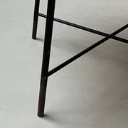 Coffee table in Wood and Metal/Brass by Ico Parisi for Cassina 1957