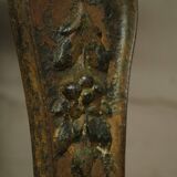 Cast iron and terrazzo bistro table from the art nouveau period
