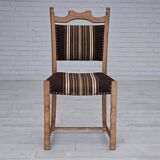 1970s, set 6 pcs of Danish dinning chairs, original very good condition, oak wood.