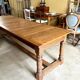 Table de drapier en bois massif 237 x 79 cm