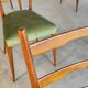 Set of six dining room chairs attributed to Gio Ponti, Italy, 1950.