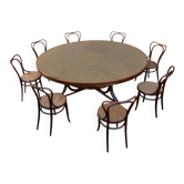 Dining Set, Thonet or J. & J. Kohn, 1900s–1930s, Austro-Hungarian Empire