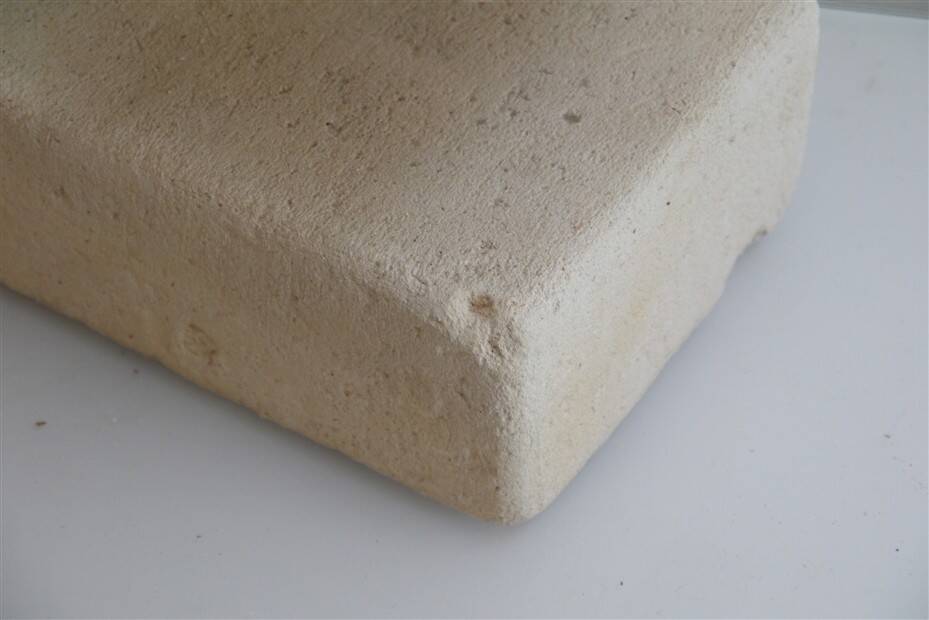 Large sculptural lamp in stone 1970