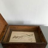Wooden box lid