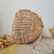 Old Woven Willow Fishing Basket