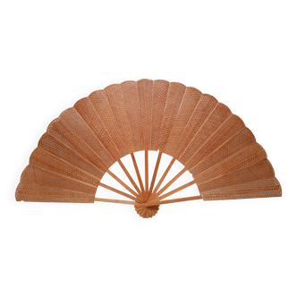 Giant rattan cane fan 200 cm