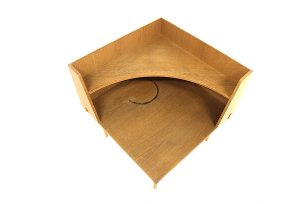 2 méridiennes ''Svane'' et 1 table, Ingmar Relling, Ekornes, Norvège, 1960