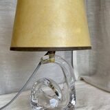 Vintage schneider crystal lamp 1960