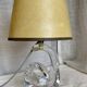 Lampe cristal schneider vintage 1960