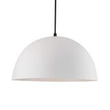 metallic white pendant hanging light, hanging lamp 14"