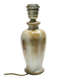 Bouffioulx salt-glazed stoneware lamp base, 1970s