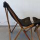 Pair of butterfly chairs