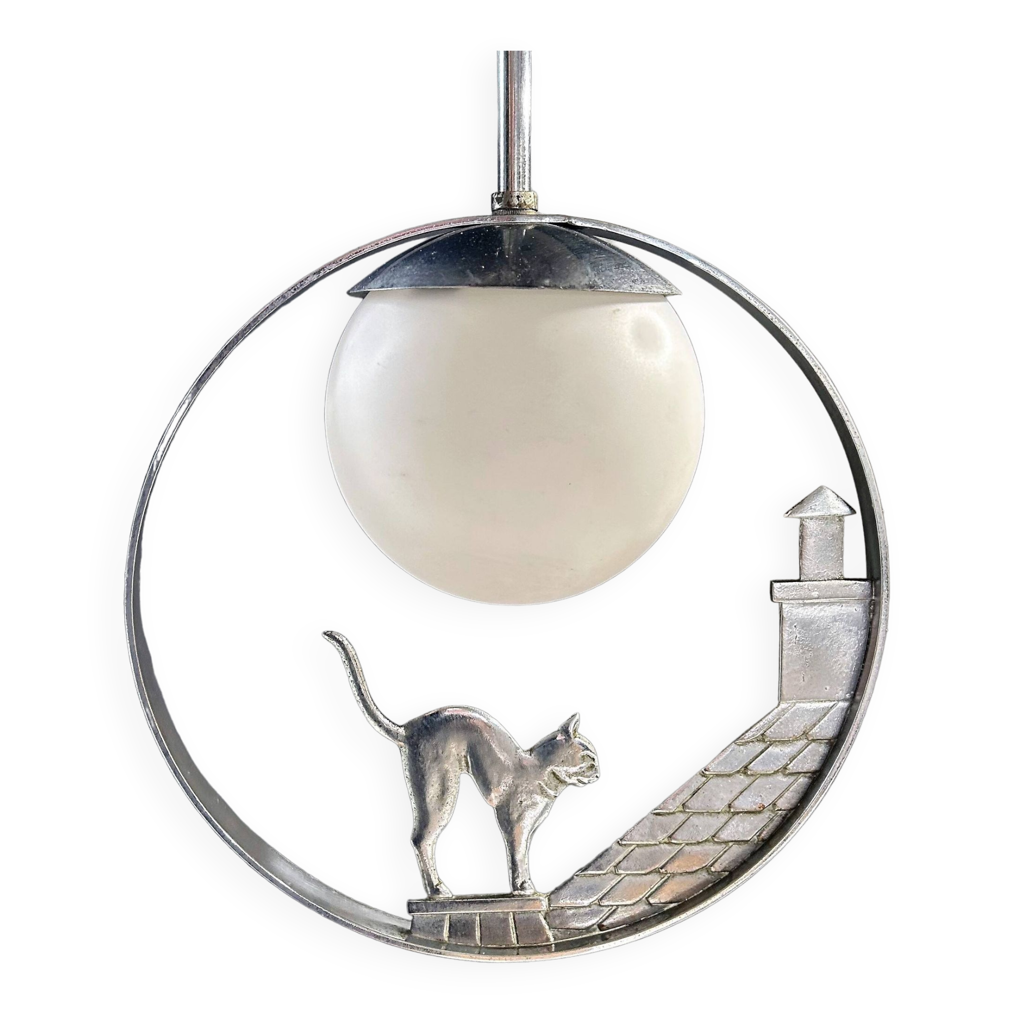 Ceiling chandelier year 50 - Moonlight cat