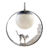 Ceiling chandelier year 50 - Moonlight cat