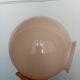 Opaline pink globe