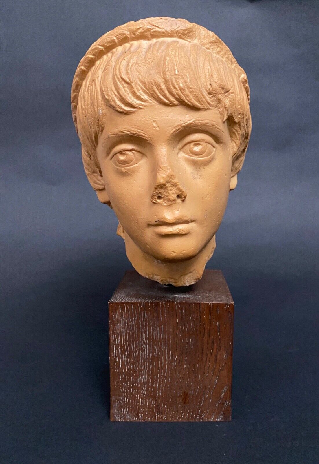 Antique plaster sculpture Marcus Annius Verus Caesar