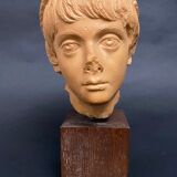 Antique plaster sculpture Marcus Annius Verus Caesar