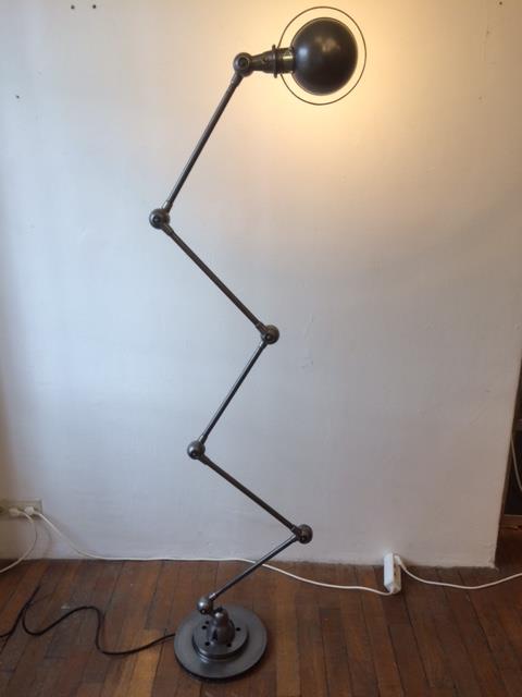 Jielde 5 arm lamp by Jean Louis Domecq 1950