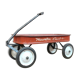 Former US 1950 metal toy trailer
