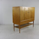 Dutch design birchwood cupboard cabinet for UMS Pastoe by Cees Braakman