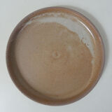 6 flat plates in Vintage stoneware