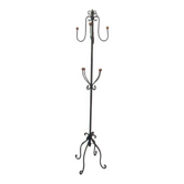 Coat rack on ball stand