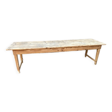 Farmhouse table 300 cm in fir 1900