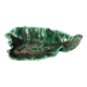 Artist's cup in the shape of a leaf in slip signed
