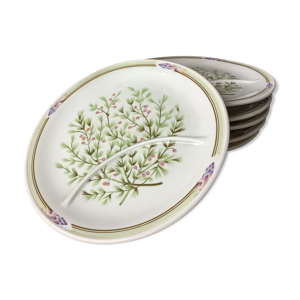 assiettes à asperges