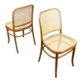 Chaises en bois cintré Non. 811 par Michael Thonet, ensemble de 2