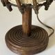 Vintage rattan lamp, 60s design