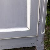 Lyon's 18th-18th-painted walnut façade rechampi