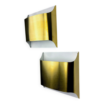 Pair of Dieter Witte wall lamps for Staff Leuchten - Germany 1970s