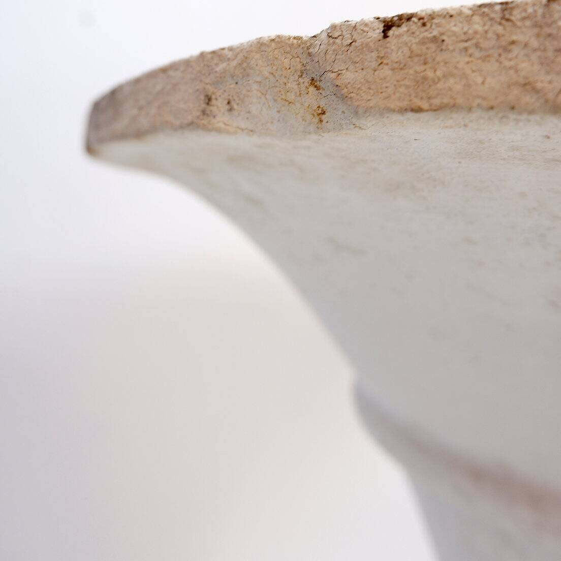 Mid-Century Style Outdoor Stone Planter