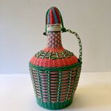 Scoubidou demijohn bottle