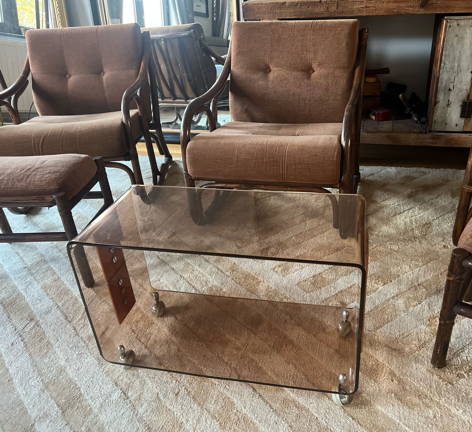 Michel Dumas coffee table, 1970s