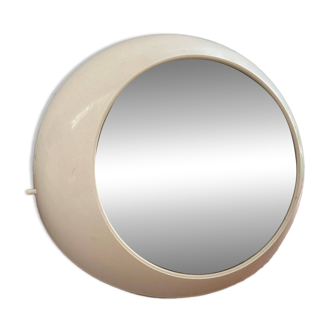 Boîte à bijoux, coffret maquillage avec miroir, années 70