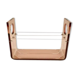 Pexiglas magazine holder Circa 1968