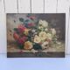 Oil on canvas, bouquet of flowers, signed Blondel.
