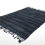 Blue & Gray Color Mix Vintage Kilim Rug, 174x240Cm