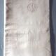 drap de château à couronne de baron 2m60 x 3m80 monogrammé "LT"