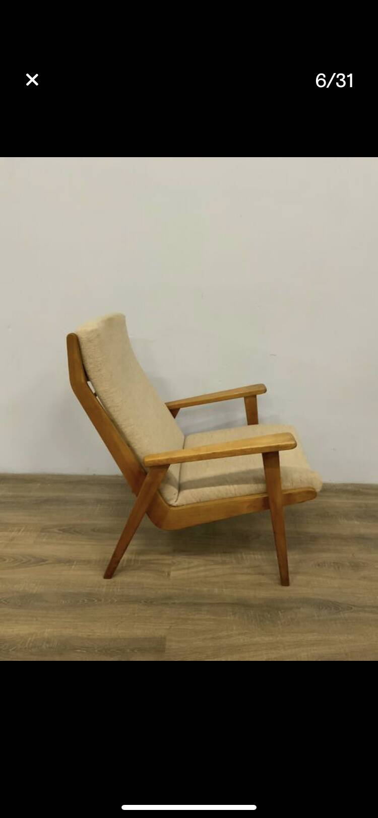 Armchair for Gelderland by Rob Parry - model 1611