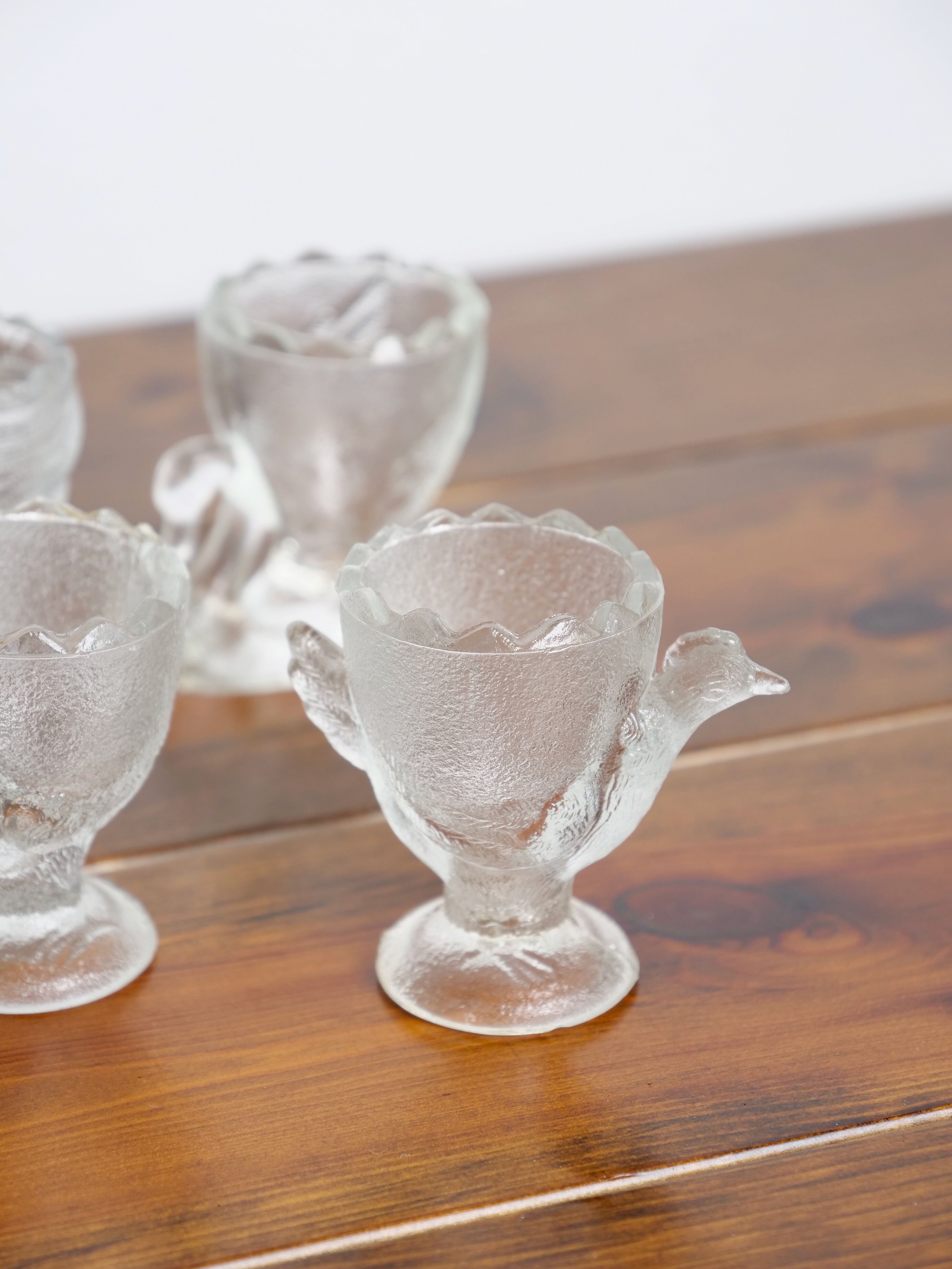 Glass shells deco farmyard