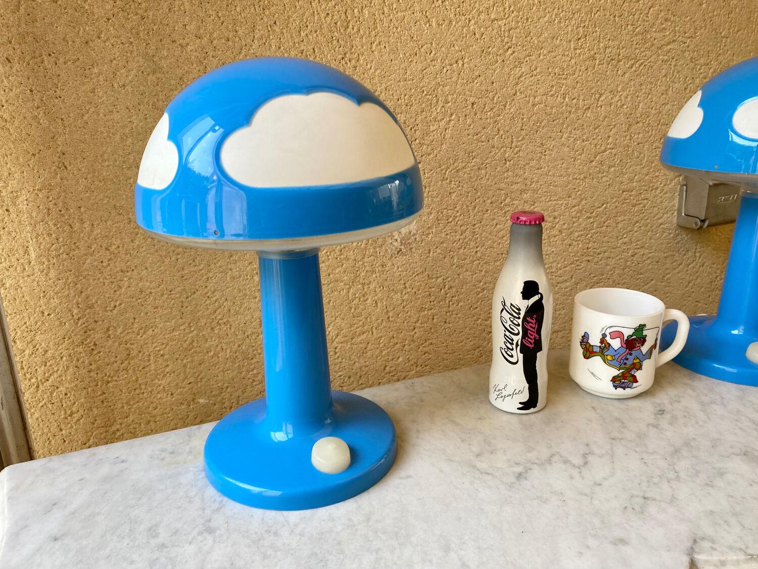 Cloud mushroom lamp IKEA Skojig design Henrik Preutz collector vintage 90